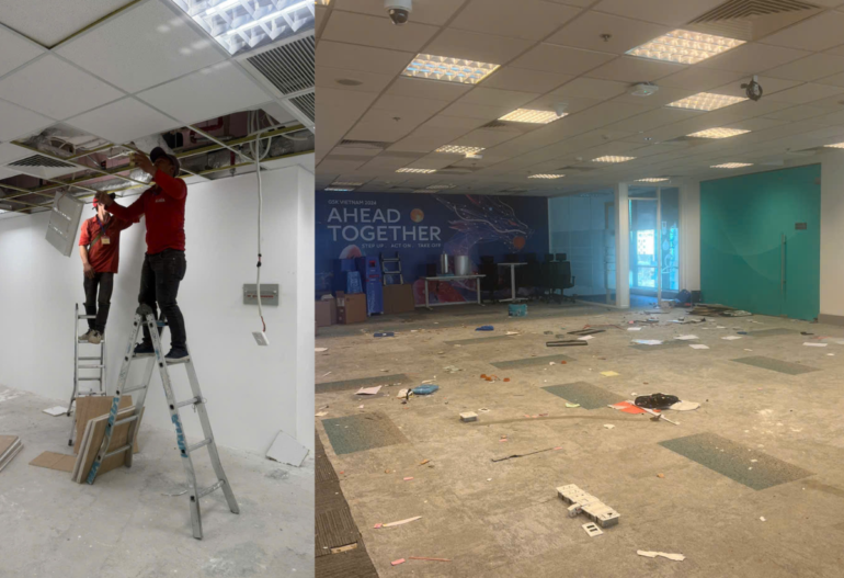 Lý do cần sử dụng dịch vụ tháo dỡ và hoàn trả mặt bằng