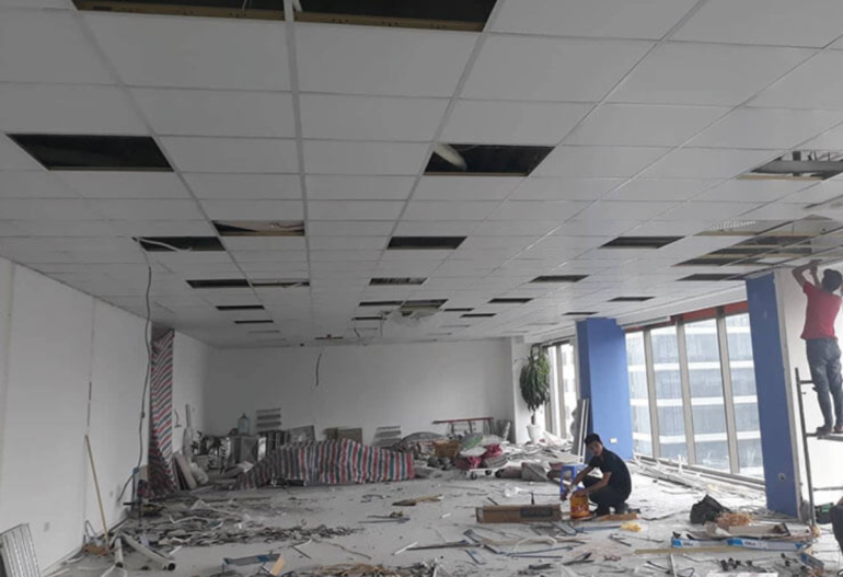 Ảnh: Dịch vụ hoàn trả mặt bằng tòa nhà